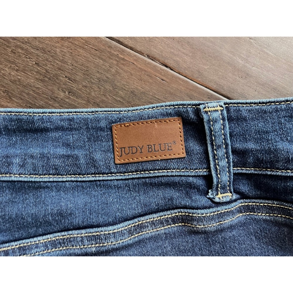 Judy Blue Womens Road Tripping High Rise Front Seam Skinny Jeans‎ JB82494DK 24W - Picture 6 of 7